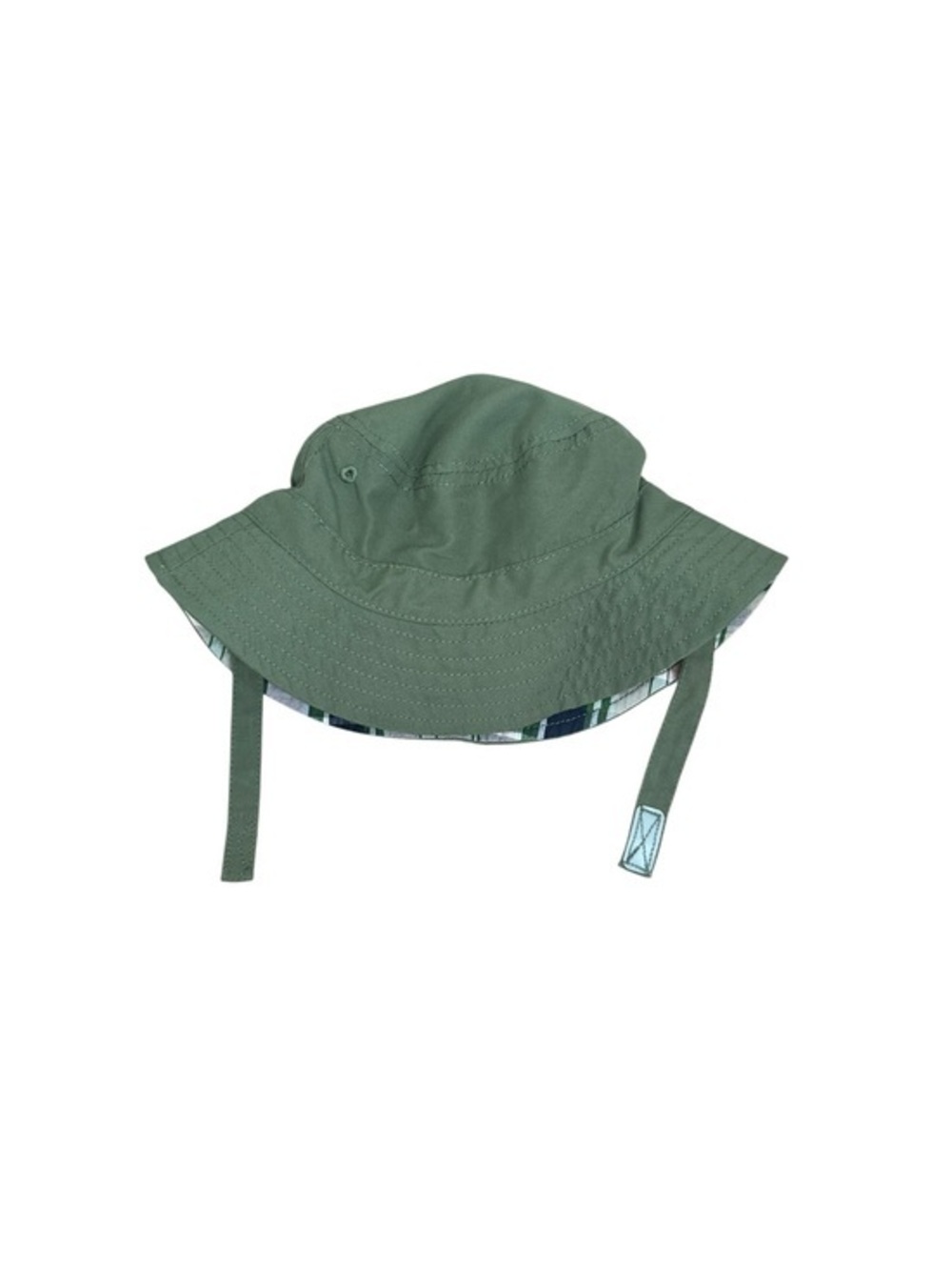 Carter's Pink and Green Plaid Bucket Hat